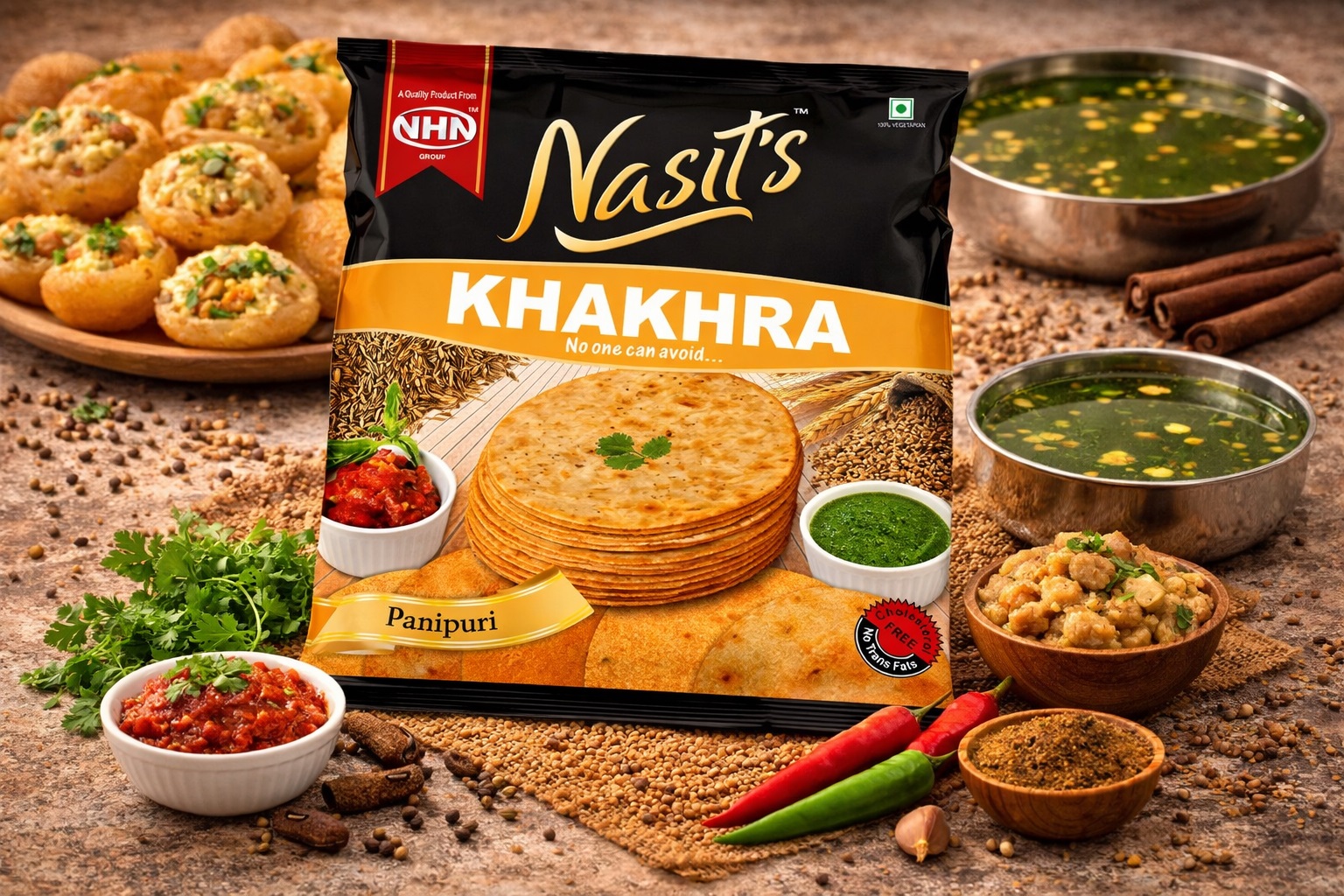 Panipuri Khakhra