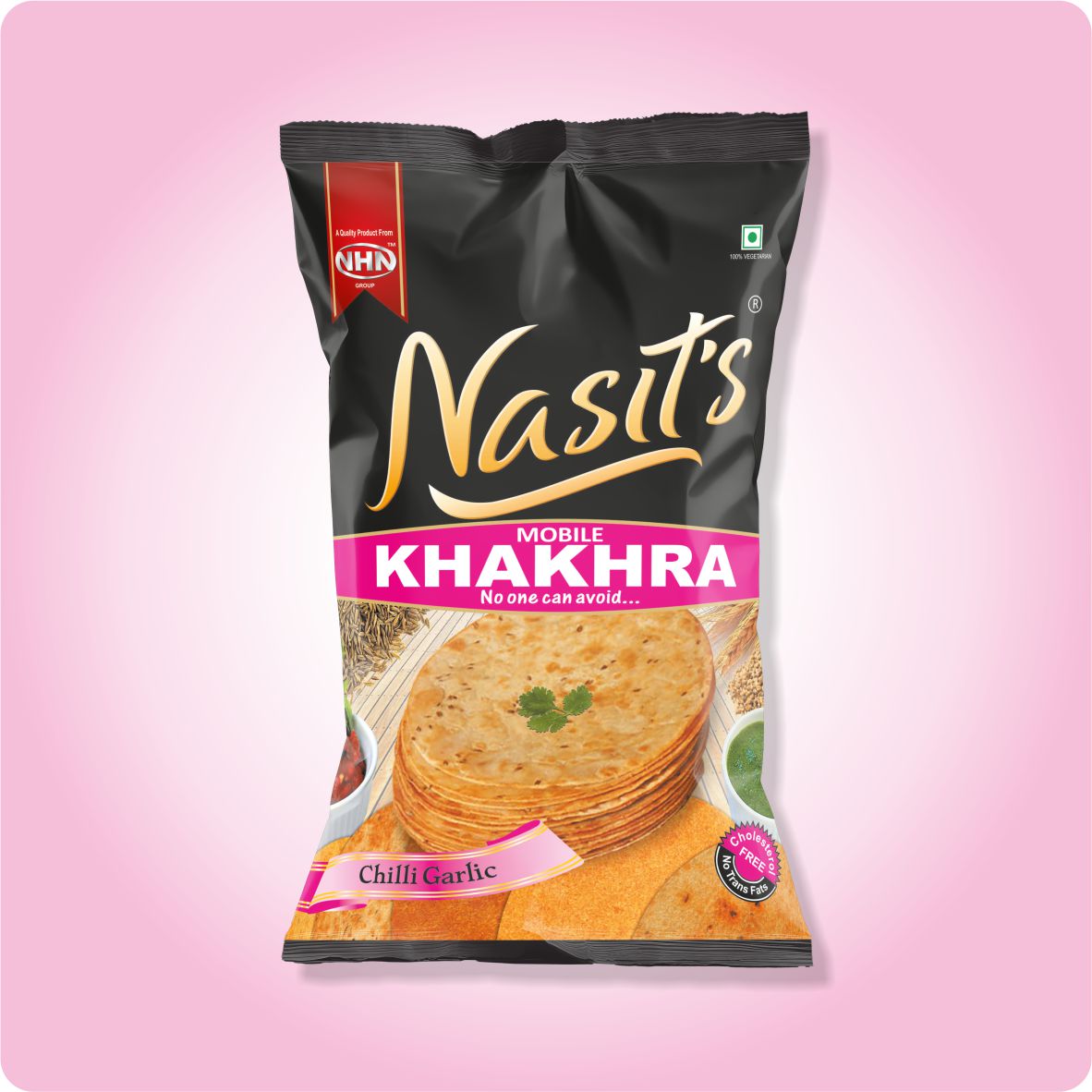 Chilli Garlic Khakhra